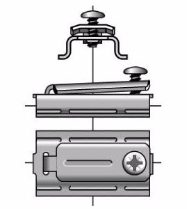 Agrafe pour tube DEPRAT F-5039