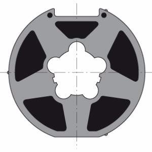 Roue pour moteur Ø 50/60 SOMFY pour tube DEPRAT F-5039 Ø 89mm ( x 10)