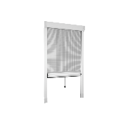 Moustiquaire recoupable 1400 x 2480 mm blanc RAL 9010