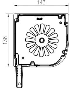 Joues quart de rond 135 SOPROFEN - DECO VE et QUARTO