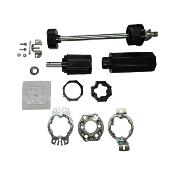 Kit de motorisation universel radio Somfy RTS 40 Nm, axe octo 60 mm