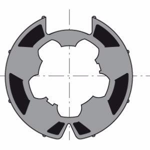 Roue pour moteur Ø 50 SOMFY pour tube DEPRAT F-2000 Ø 62mm