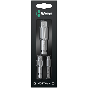 Lot de 3 adaptateurs 1/4'' - 3/8'' - 1/2'' - Wera