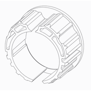 Couronne moteur SOMFY gamme 60 mm pour tube ROLLERBAT ø 80mm